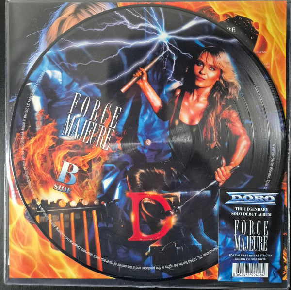 Doro : Force Majeure (LP, Album, Ltd, Pic, RE)