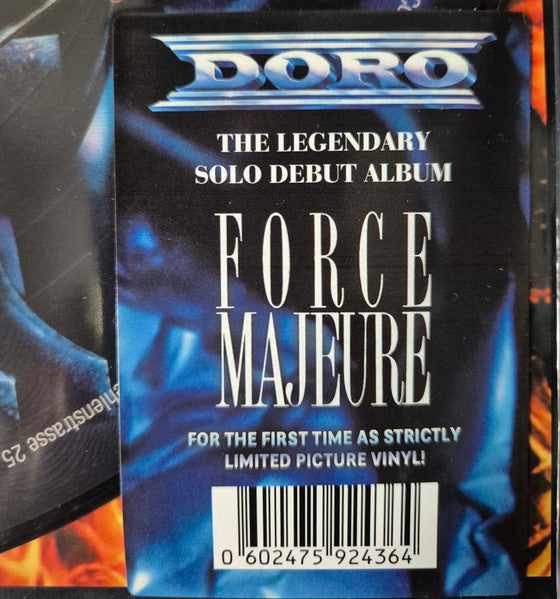 Doro : Force Majeure (LP, Album, Ltd, Pic, RE)