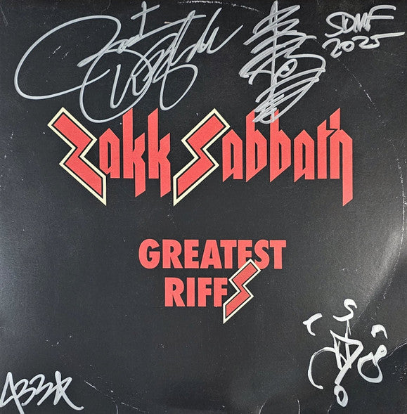 Zakk Sabbath : Greatest Riffs (LP, Comp)