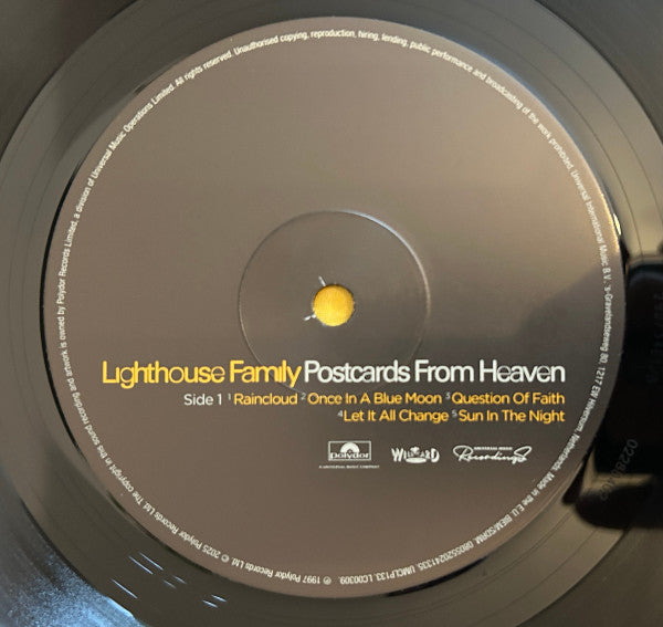 Lighthouse Family : Postcards From Heaven (LP, Album, RE, 180)