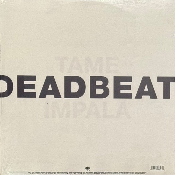 Tame Impala : Deadbeat (2xLP, Album, Cok)