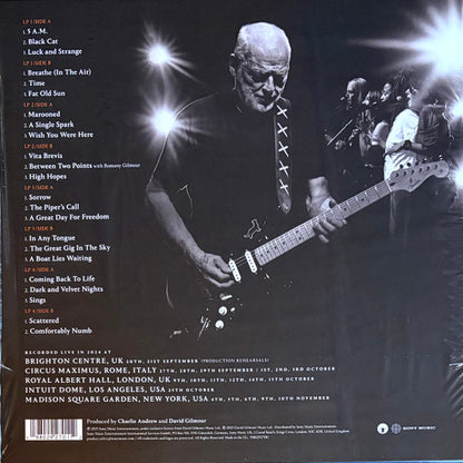 David Gilmour : The Luck And Strange Concerts (4xLP, Album + Box)