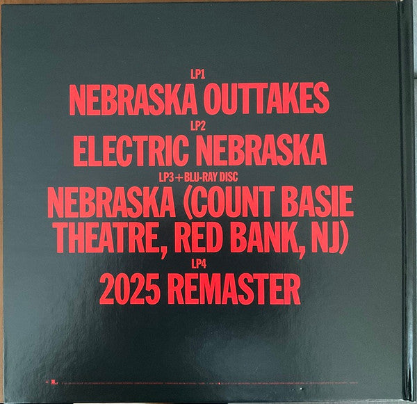 Bruce Springsteen : Nebraska '82: Expanded Edition (3xLP + LP, Album, RE, RM + Blu-ray + Box, Exp)