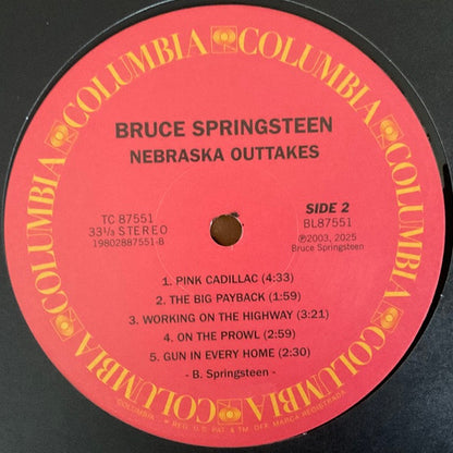 Bruce Springsteen : Nebraska '82: Expanded Edition (3xLP + LP, Album, RE, RM + Blu-ray + Box, Exp)