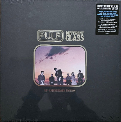 Pulp : Different Class  (2xLP, Album, RE, RM + 2xLP + Box, Dlx, 30t)