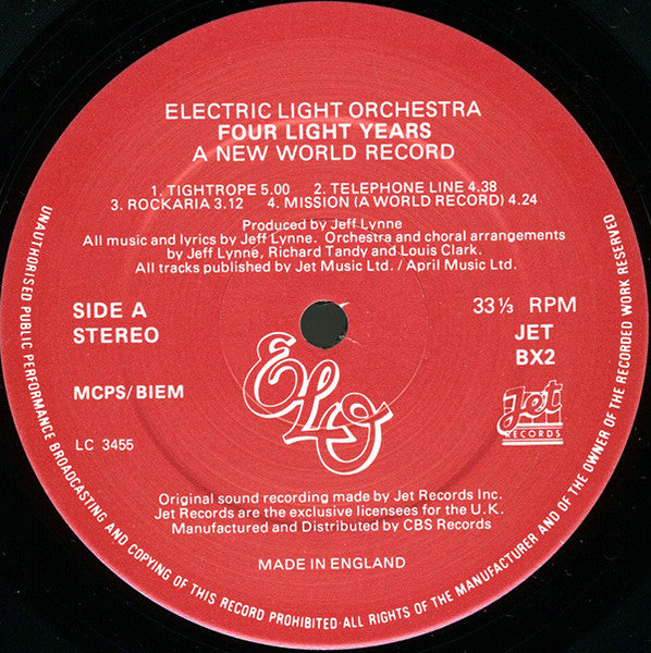 ELO* : Four Light Years (4xLP, Comp + Box)