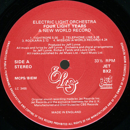 ELO* : Four Light Years (4xLP, Comp + Box)