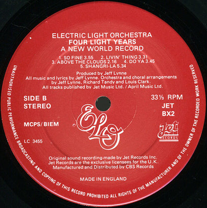 ELO* : Four Light Years (4xLP, Comp + Box)