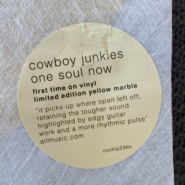 Cowboy Junkies : One Soul Now (LP, Album, Ltd, RE, Yel)