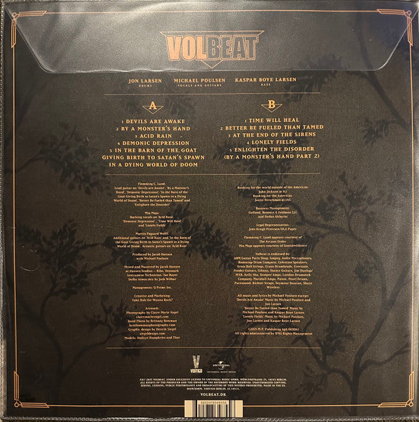 Volbeat : God Of Angels Trust (LP, Album, Pic)