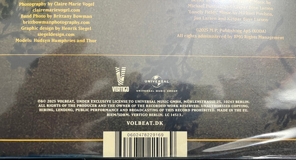 Volbeat : God Of Angels Trust (LP, Album, Pic)
