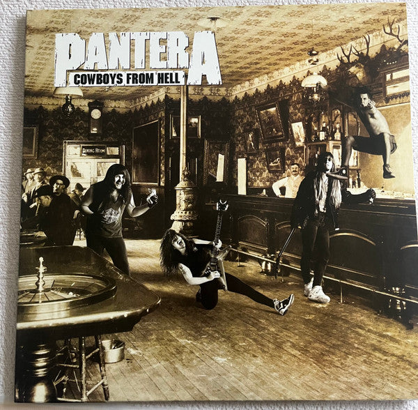 Pantera : Cowboys From Hell  (LP, Album, Ltd, RE, Whi)