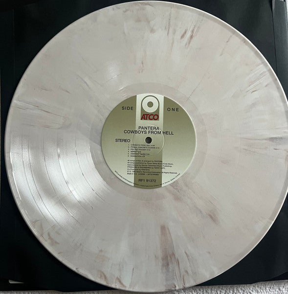 Pantera : Cowboys From Hell  (LP, Album, Ltd, RE, Whi)