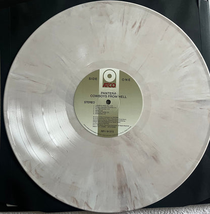 Pantera : Cowboys From Hell  (LP, Album, Ltd, RE, Whi)