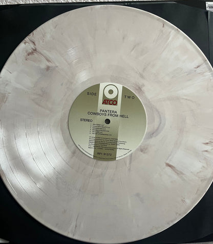 Pantera : Cowboys From Hell  (LP, Album, Ltd, RE, Whi)