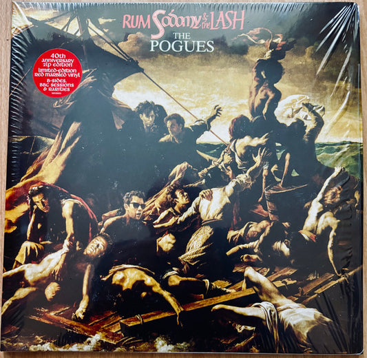 The Pogues : Rum Sodomy & The Lash  (LP, Album, RE, Red + LP, Comp, Red + RM, 40t)