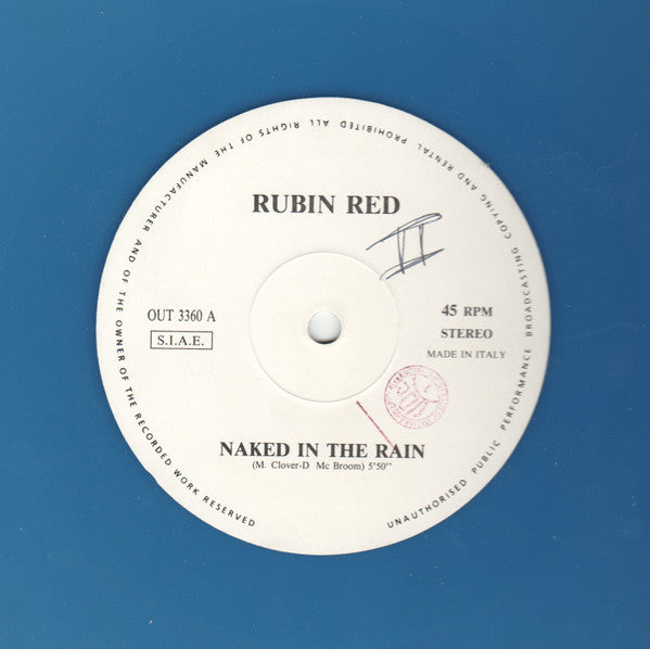 Rubin Red : Naked In The Rain EP (12", EP, Azu)