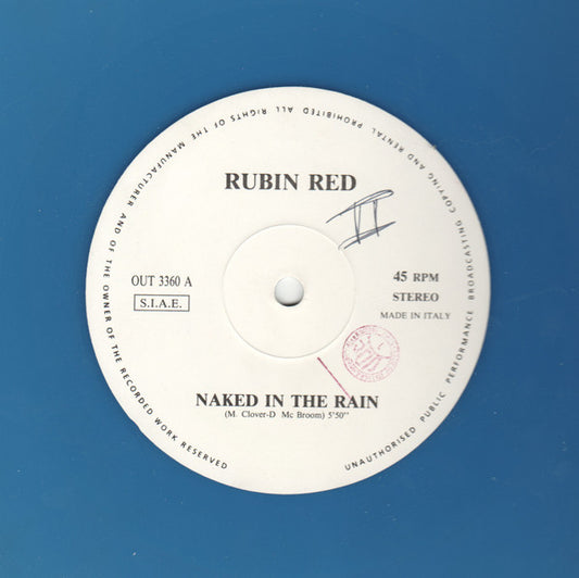 Rubin Red : Naked In The Rain EP (12", EP, Azu)