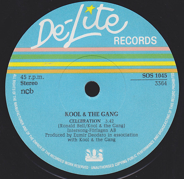 Kool & The Gang : Celebration (7", Single)