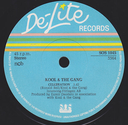 Kool & The Gang : Celebration (7", Single)