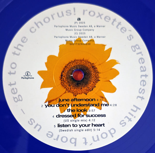 Roxette : Don't Bore Us - Get To The Chorus! (Roxette's Greatest Hits) (2xLP, Comp, RE, Pur)