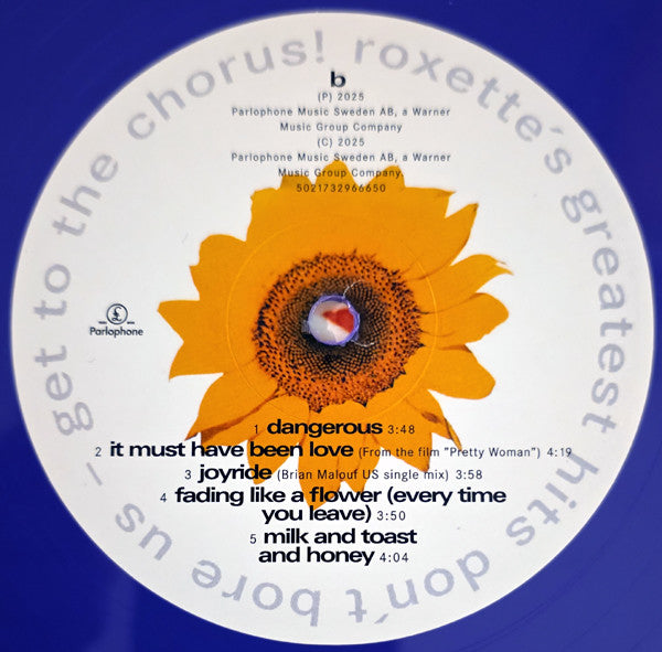 Roxette : Don't Bore Us - Get To The Chorus! (Roxette's Greatest Hits) (2xLP, Comp, RE, Pur)