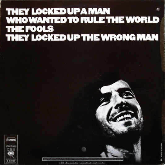 Leonard Cohen : Songs Of Love And Hate (LP, Album)