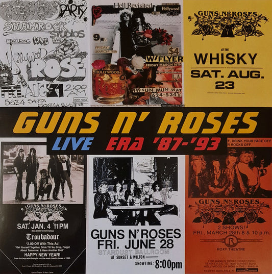 Guns N' Roses : Live Era '87-'93 (4xLP, RE, RM, 180)