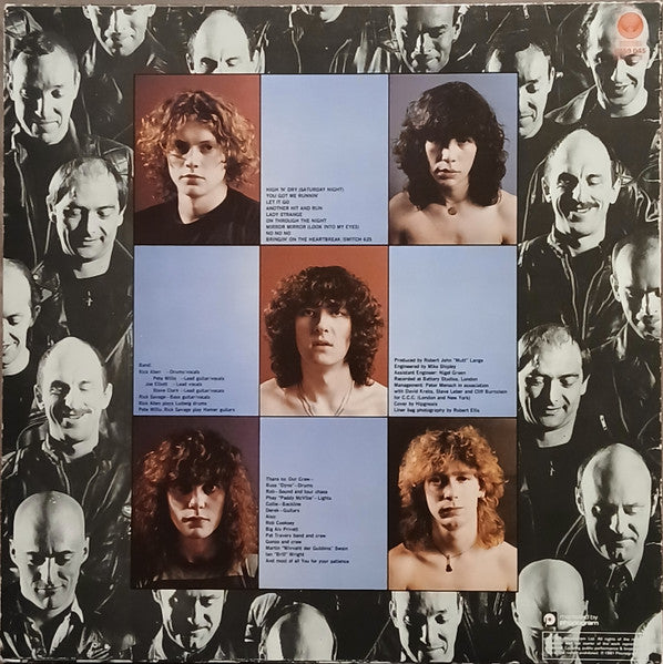 Def Leppard : High 'N' Dry (LP, Album)