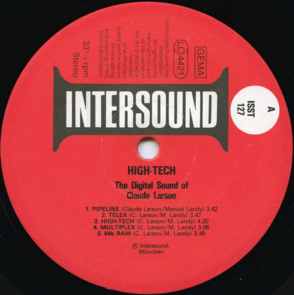 Claude Larson : High-Tech - The Digital Sound Of Claude Larson (LP)