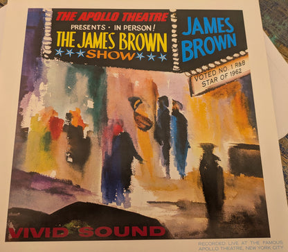 James Brown : 'Live' At The Apollo (LP, Album, Ltd, RE, RM, Red)