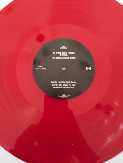 James Brown : 'Live' At The Apollo (LP, Album, Ltd, RE, RM, Red)