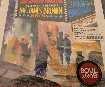 James Brown : 'Live' At The Apollo (LP, Album, Ltd, RE, RM, Red)