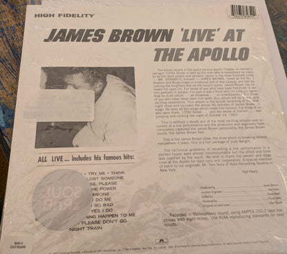 James Brown : 'Live' At The Apollo (LP, Album, Ltd, RE, RM, Red)