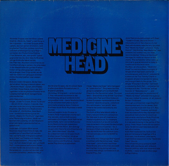 Medicine Head (2) : Pop History Vol 25 (2xLP, Comp)