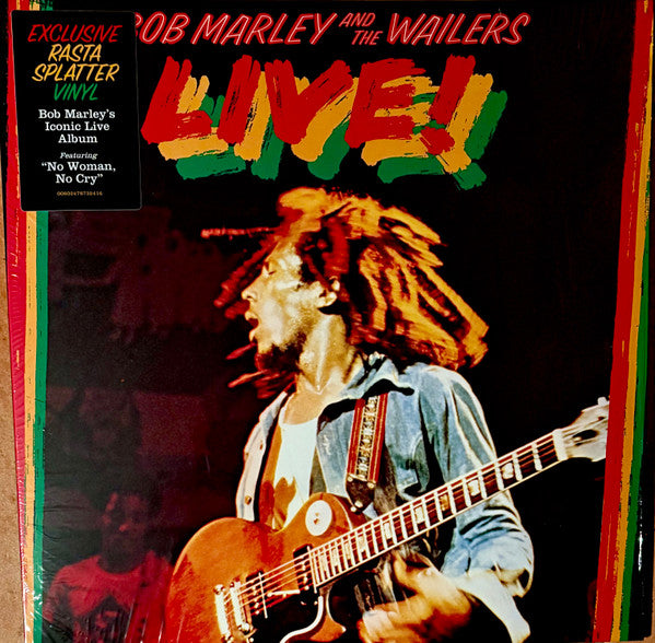 Bob Marley & The Wailers : Live! (LP, Album, Ltd, RE, Ras)
