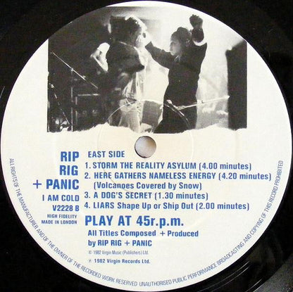 Rip Rig & Panic : I Am Cold (2x12", Album)