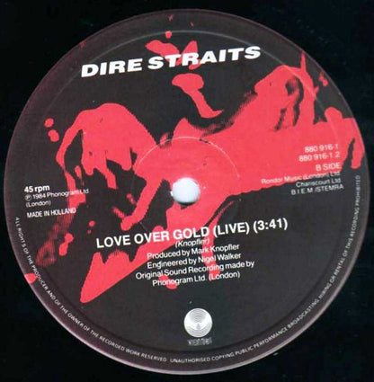 Dire Straits : Money For Nothing (12", Maxi)