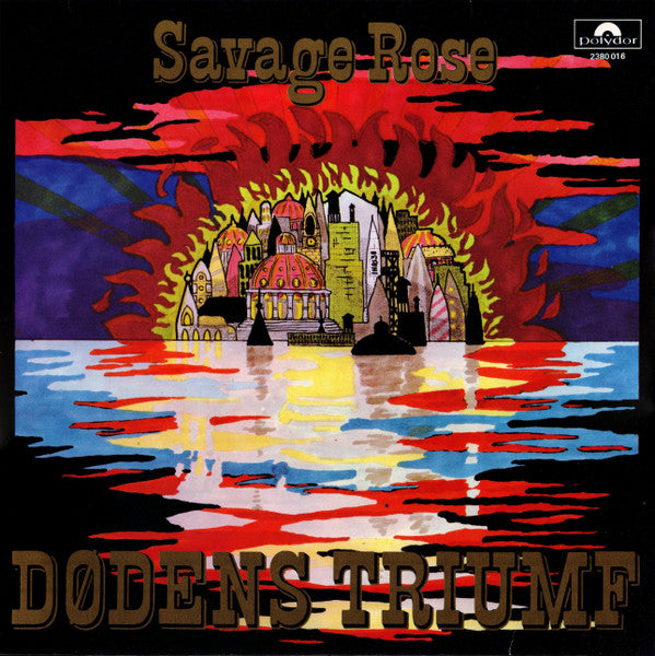 Savage Rose : Dødens Triumf (LP, Album, RE, Ros)