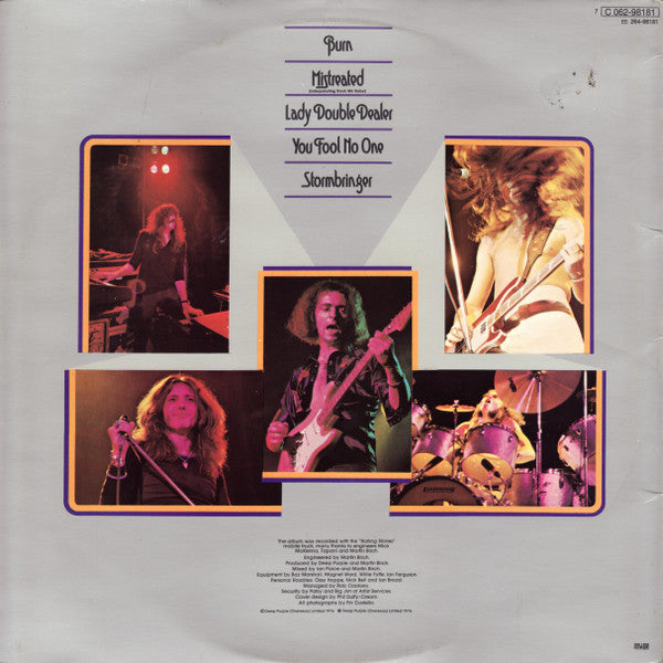 Deep Purple : Made In Europe (LP, Album, Gat)