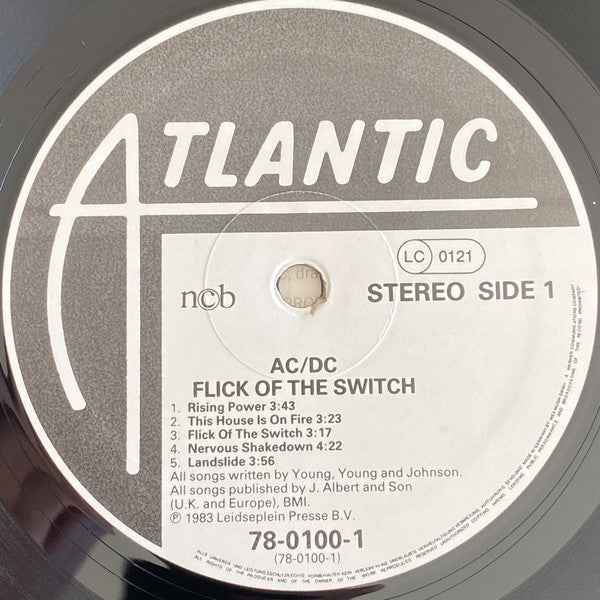 AC/DC : Flick Of The Switch (LP, Album)