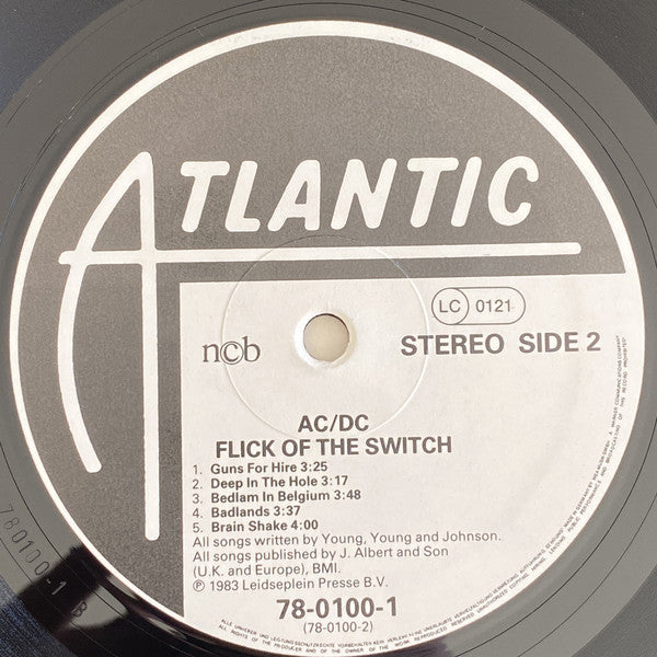 AC/DC : Flick Of The Switch (LP, Album)