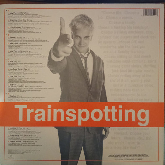 Various : Trainspotting (Music From The Motion Picture) (2xLP, Comp, RE, RP, 20t)