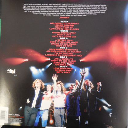 Thunder (3) : Live (4xLP, Album, Ltd, RE)