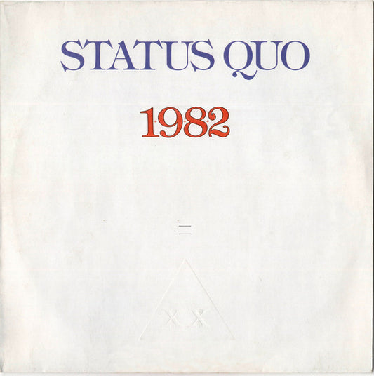 Status Quo : 1+9+8+2 = XX (LP, Album, Emb)