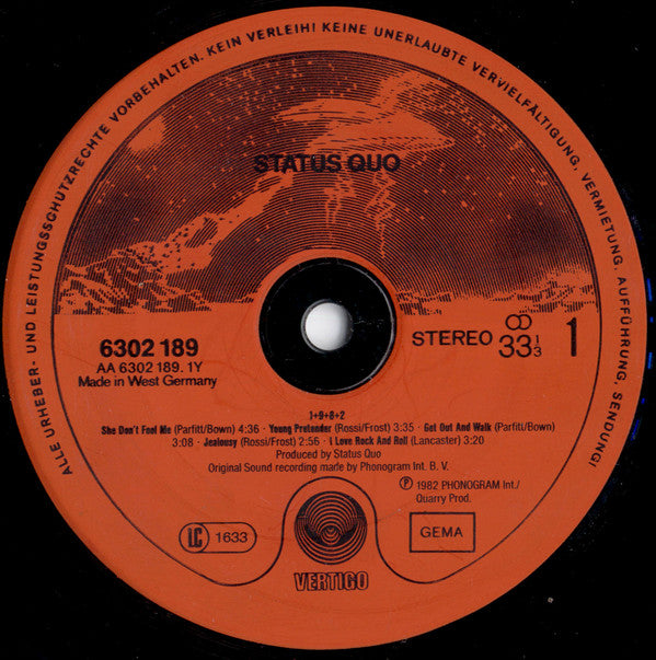 Status Quo : 1+9+8+2 = XX (LP, Album, Emb)