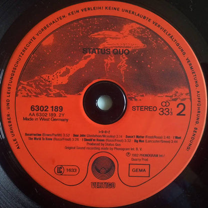 Status Quo : 1+9+8+2 = XX (LP, Album, Emb)