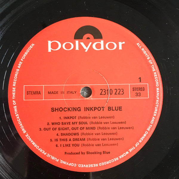 Shocking Blue : Inkpot (LP, Album)