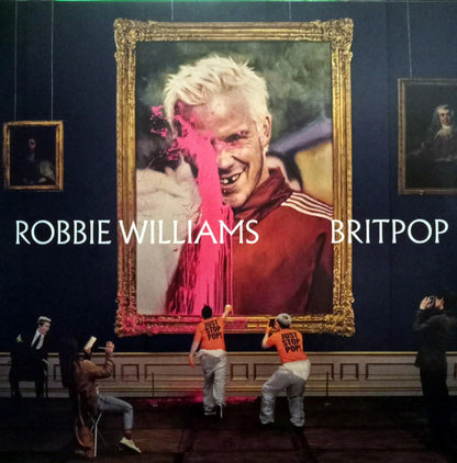 Robbie Williams : Britpop (LP, Album, Whi)
