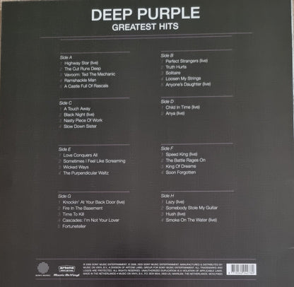 Deep Purple : Greatest Hits (4xLP, Comp, RE)